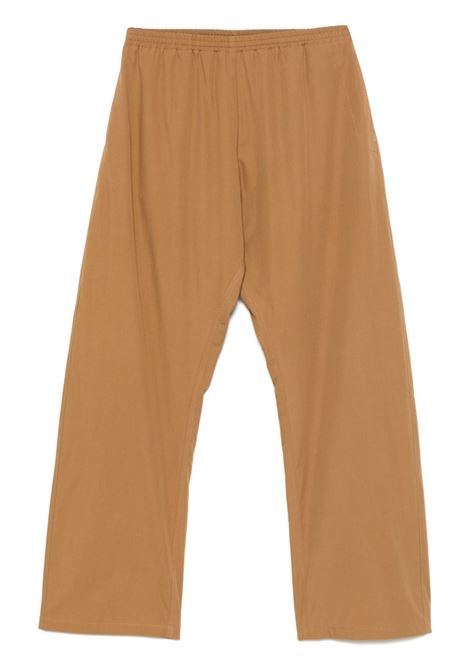 Light brown straight-leg trousers MM6 Maison Margiela - women